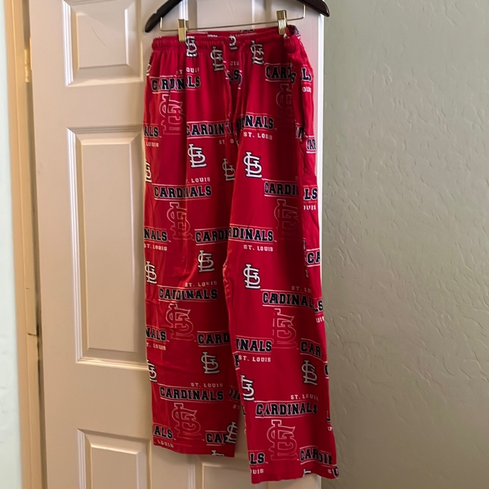 STL Cardinals Lounge Pants Size Large with Pockets